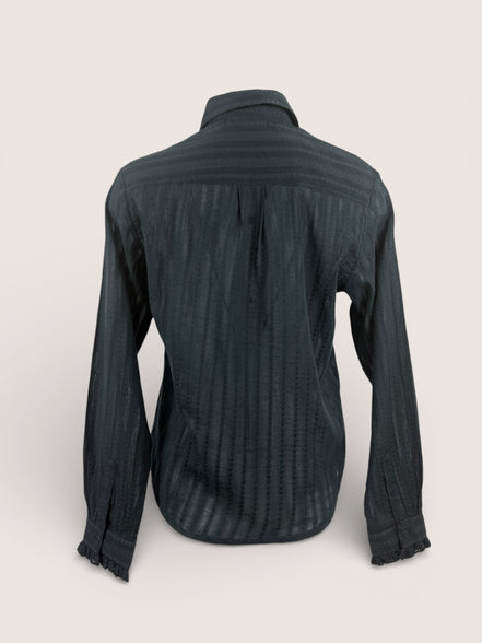 Camcia con Ricami Blu Notte Maison Hotel