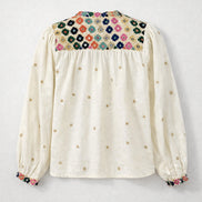 Camicia Coreana Ricamata Cleo Maison Hotel