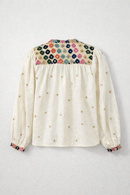 Camicia Coreana Ricamata Cleo Maison Hotel