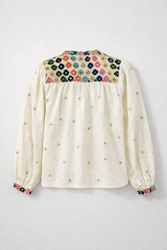 Camicia Coreana Ricamata Cleo Maison Hotel