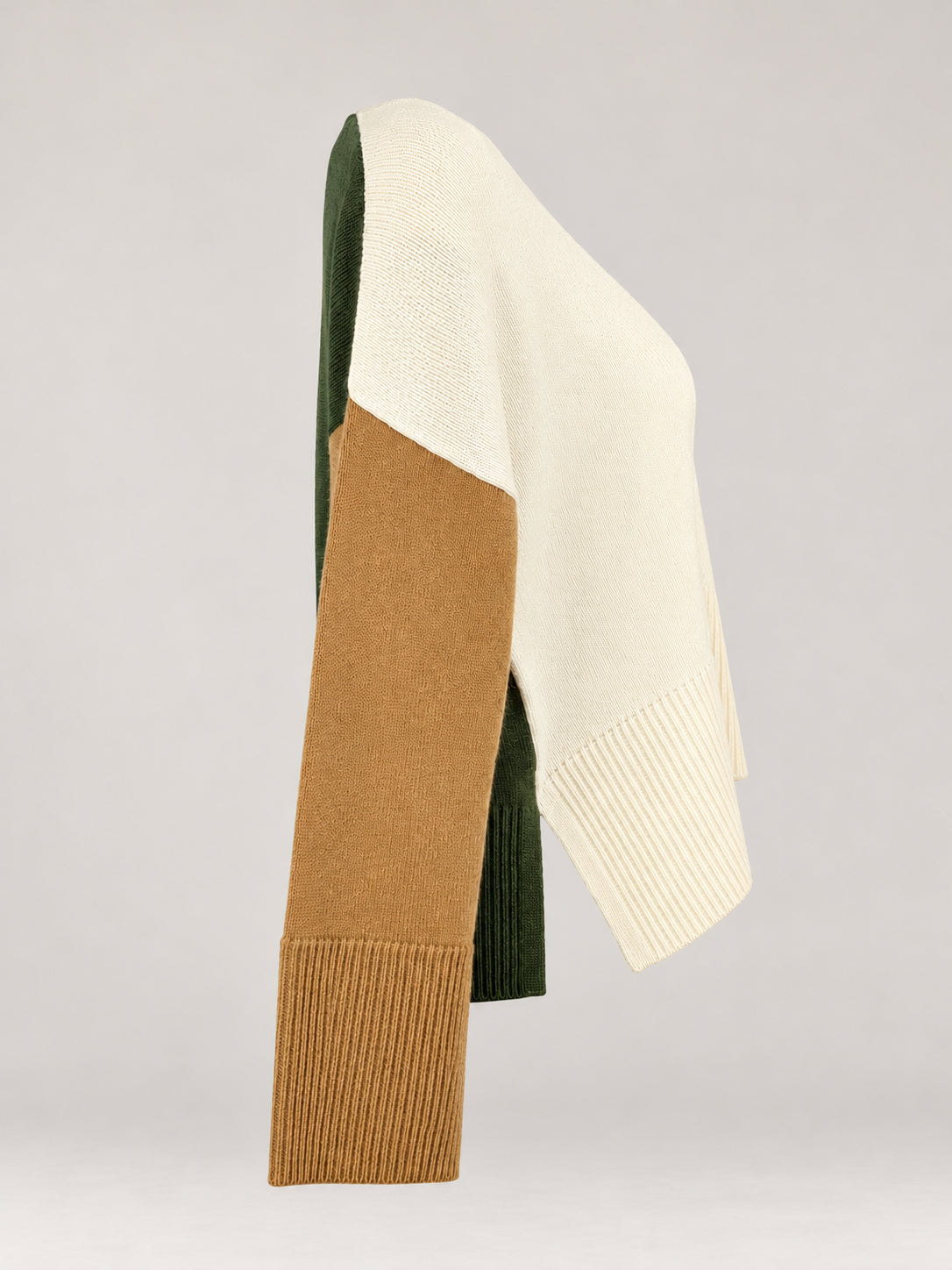 Inland, Cardigan Over in Cashmere Color Block