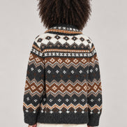 Xirena, Cardigan stile Fair Isle in Alpaca e Lana