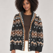 Xirena, Cardigan stile Fair Isle in Alpaca e Lana
