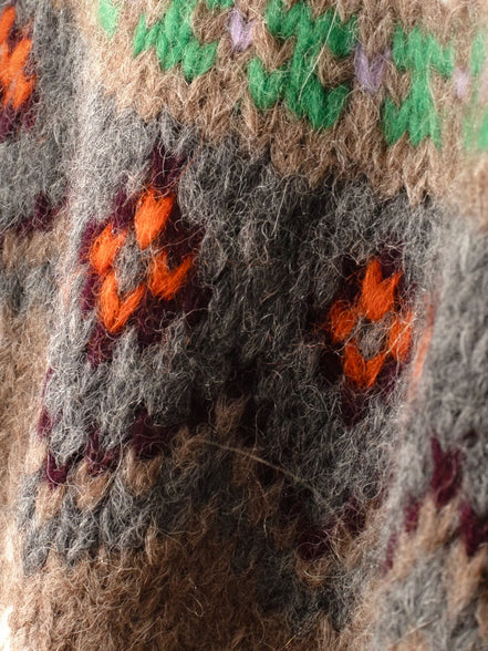 Xirena, Cardigan stile Fair Isle in Alpaca e Lana