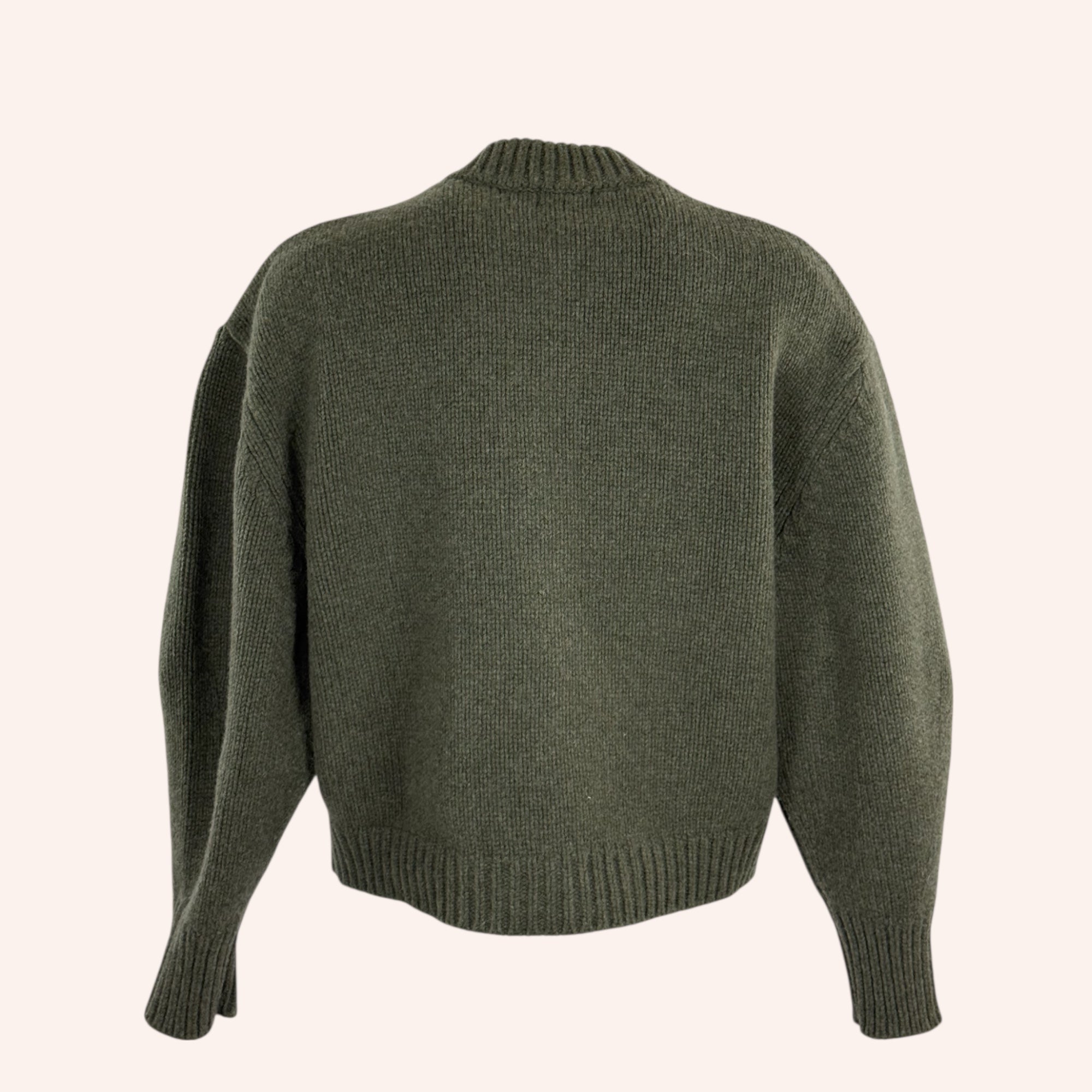 Cardigan Girocollo Maniche Baloon Lana Leonard Soeur