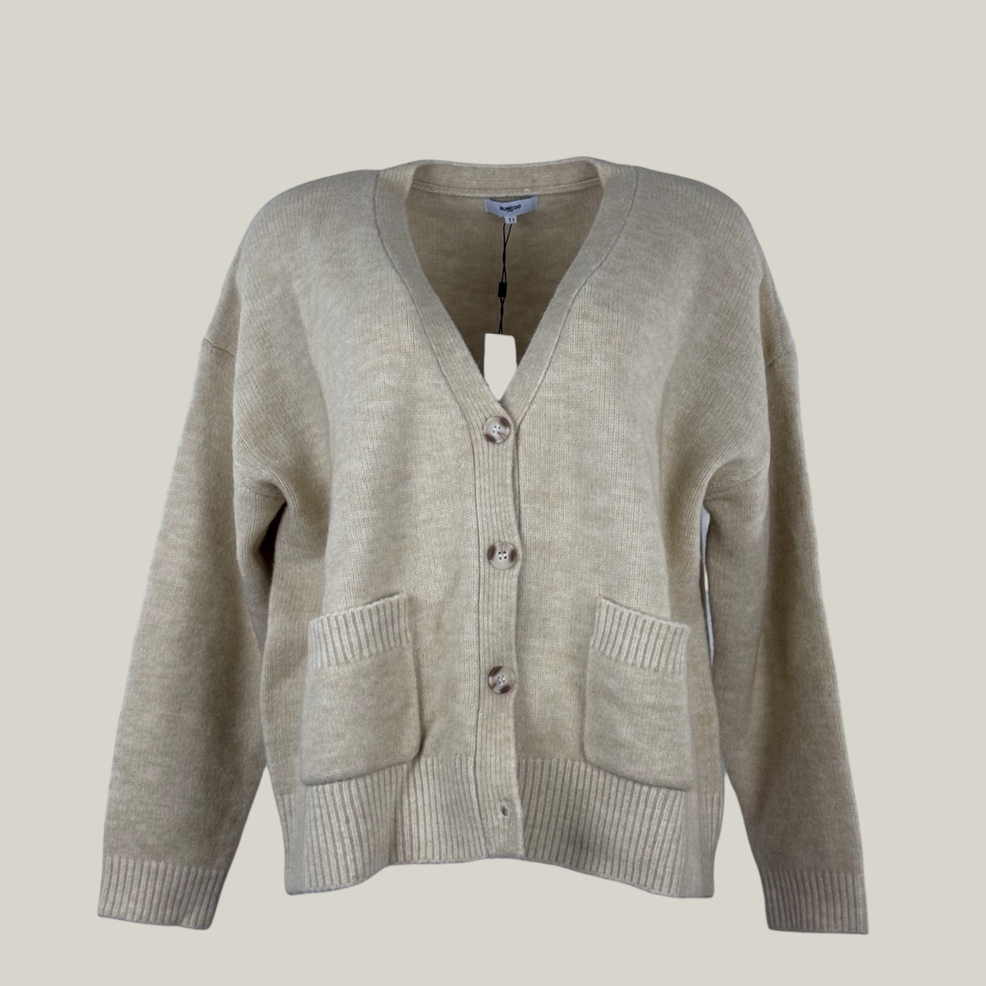 Cardigan Over con Bottoni e Tasche Gaely Suncoo