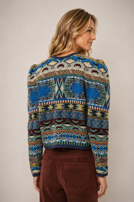 Ba&sh, Cardigan Jaquard Maja