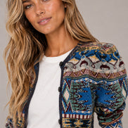 Ba&sh, Cardigan Jaquard Maja
