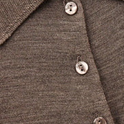 Ba&sh, Cardigan in Lana Extrafine con Spalline, Boston
