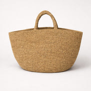 SansArcidet, Basket Large a Mano In Raffia