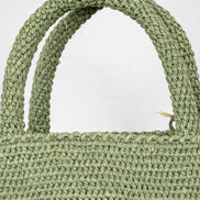 SansArcidet, Basket Large a Mano In Raffia