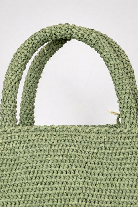 SansArcidet, Basket Large a Mano In Raffia