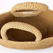 SansArcidet, Basket Large a Mano In Raffia