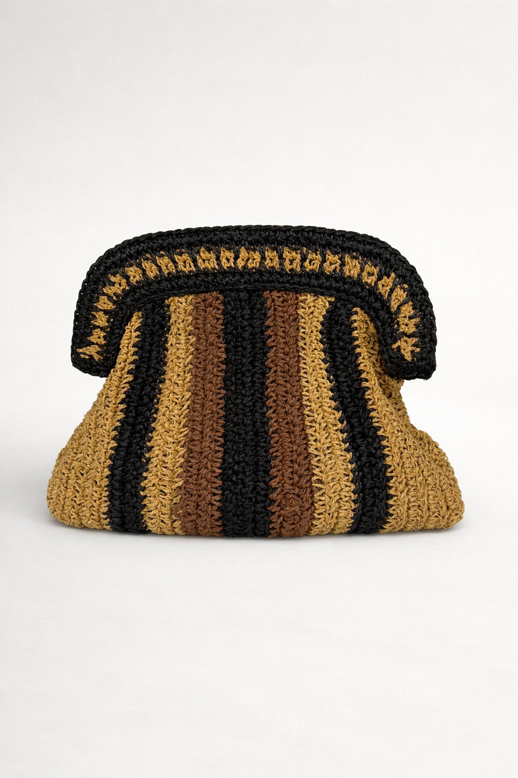 Suncoo, Clutch a Righe in Rafia Arvel