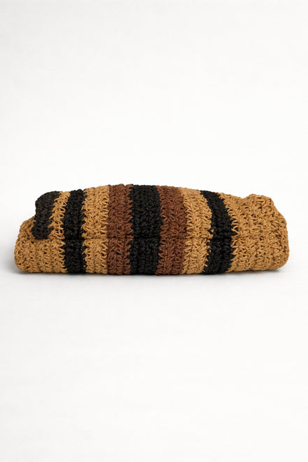 Suncoo, Clutch a Righe in Rafia Arvel