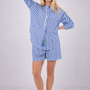 Camicia Coreana Bastoncino con Ricami Nimo with Love