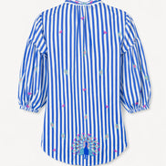 Camicia Coreana Bastoncino con Ricami Nimo with Love