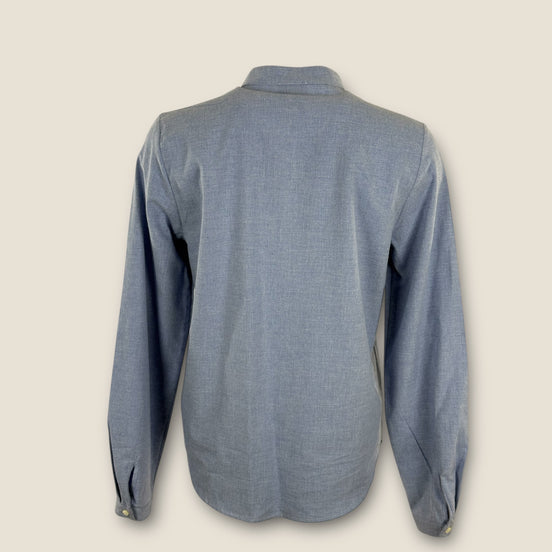 Camicia Coreana in Flanella con Rouches Em...ma