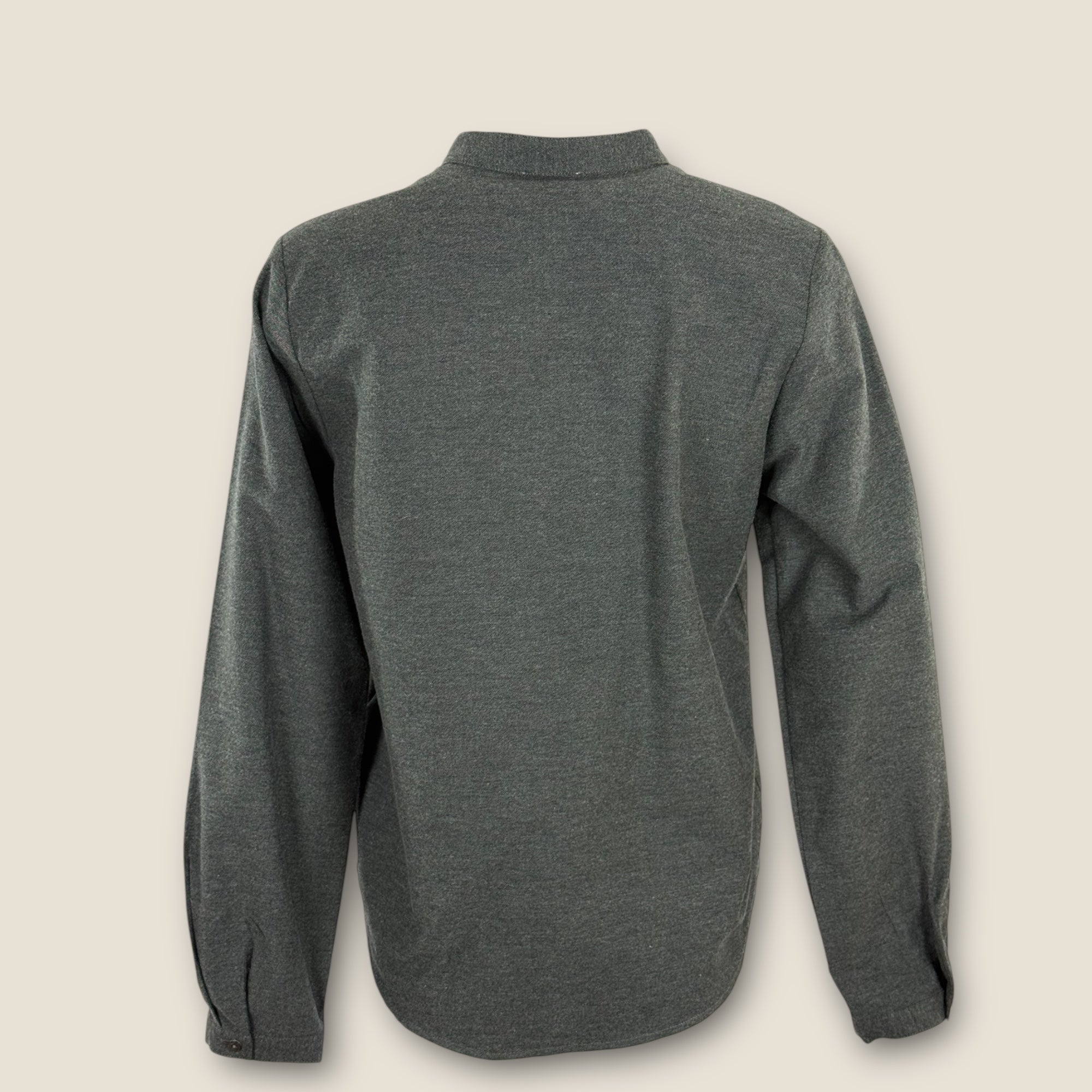 Camicia Coreana in Flanella con Rouches Em...ma