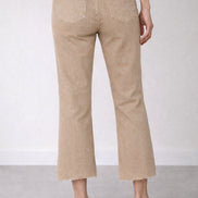Denim Crop Wide Leg Biscuit Wanda L'Agence