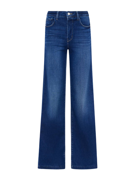 Denim Gamba Larga Blu Sbiadito Delany Scottie L'Agence