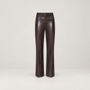 L'Agence, Jeans spalmato a gamba larga Clayton