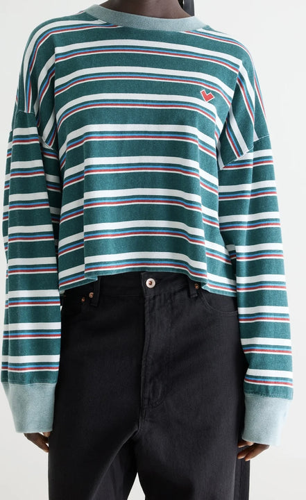 Felpa Leggera a Righe Over Franto Bellrose