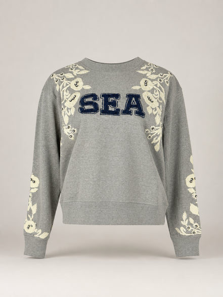 SEA New York, Felpa con Ricami Georgie