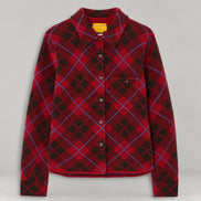 Guest in Residence, Giacca Camicia Dylan Checked  in Cashmere