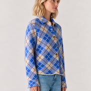 Guest in Residence, Giacca Camicia Dylan Checked  in Cashmere