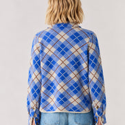 Guest in Residence, Giacca Camicia Dylan Checked  in Cashmere