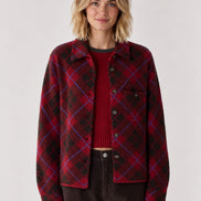 Guest in Residence, Giacca Camicia Dylan Checked  in Cashmere