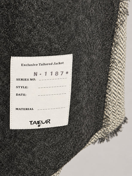 TAIEUR, Giaccone Lana e Cashmere Olga Tatoo