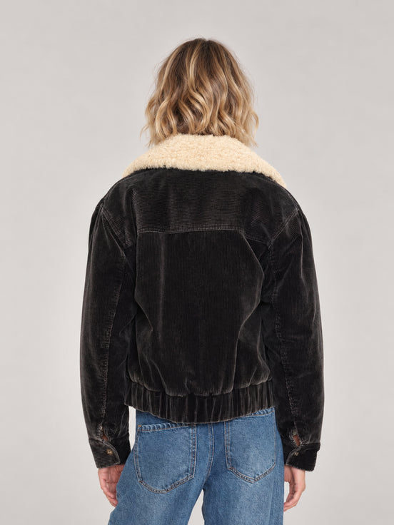Xirena, Giacca Bomber in Velluto Corduroy Bradley