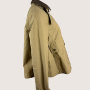 Trench Corto Impermeabile Beige Bazar de Luxe