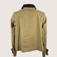 Trench Corto Impermeabile Beige Bazar de Luxe