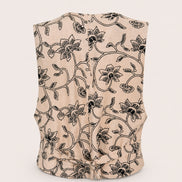Maison Hotel, Gilet Rosa con Ricami Yamato