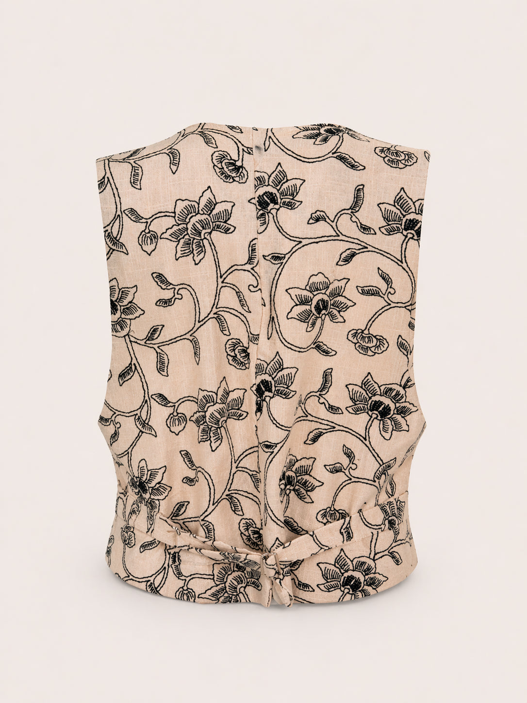 Maison Hotel, Gilet Rosa con Ricami Yamato