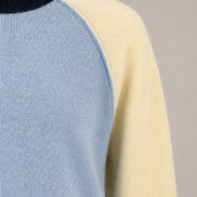 Kujten, Maglia in Cashmere Girocollo Muticolor
