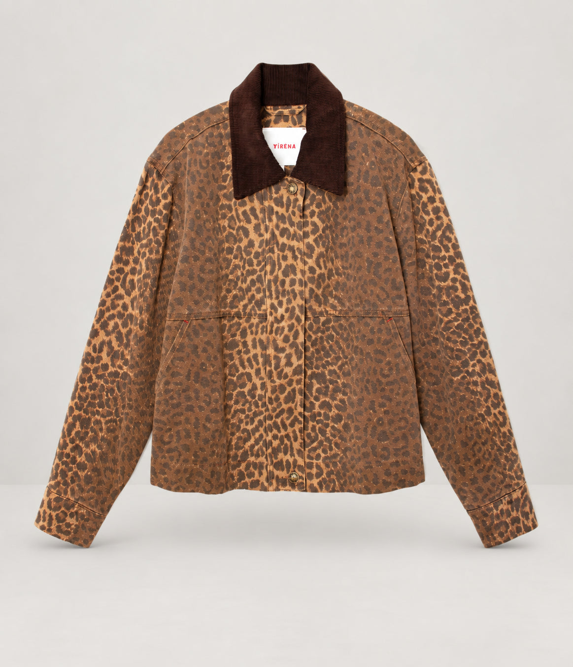 Xirena, Giubbotto in Denim Stampa Animalier