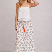 MA.BE Apparel, Maxi Skirt in Cotone Stella