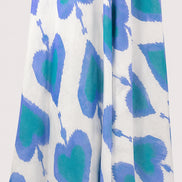 Nimo With Love, Gonna in Lino Fantasia Ikat Vanilla