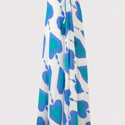Nimo With Love, Gonna in Lino Fantasia Ikat Vanilla