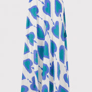 Nimo With Love, Gonna in Lino Fantasia Ikat Vanilla