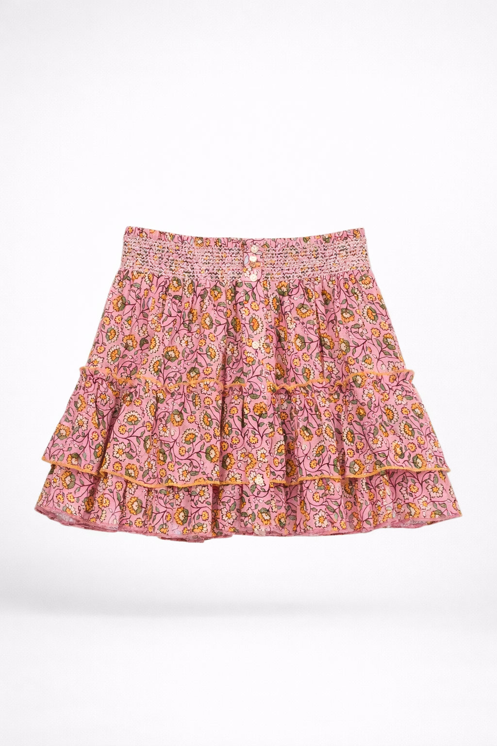 MA.BE Apparel, Mini Skirt in Cotone Stampato