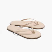 TKEES, Infradito Flip Flop in Pelle Lily