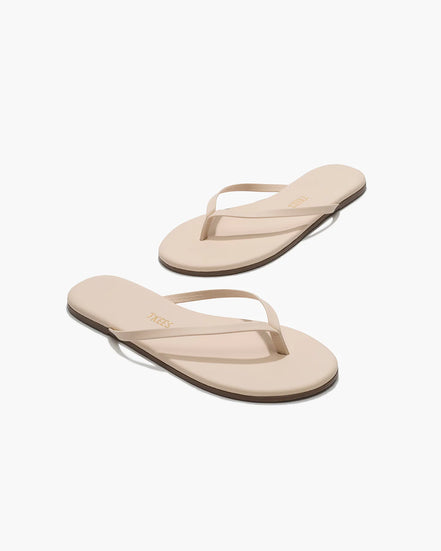 TKEES, Infradito Flip Flop in Pelle Lily