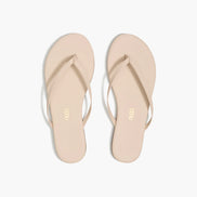 TKEES, Infradito Flip Flop in Pelle Lily