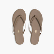 TKEES, Infradito Flip Flop in Pelle Lily