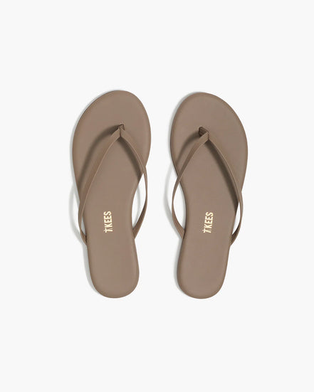 TKEES, Infradito Flip Flop in Pelle Lily